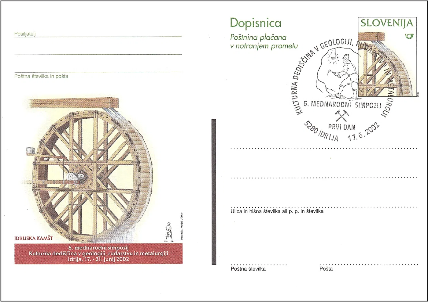 KULTURNA DEDIŠČINA V GEOLOGIJI, RUDARSTVU IN METARLUGIJI